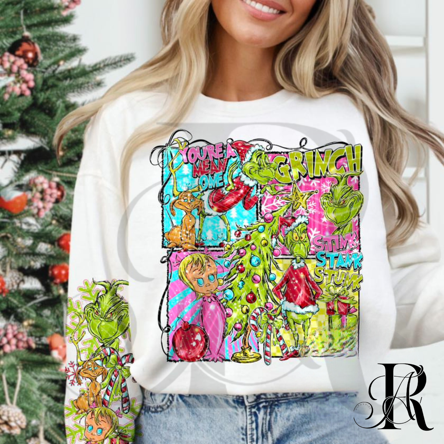 You’re a Mean One | Stink Stank Stunk Sweatshirt