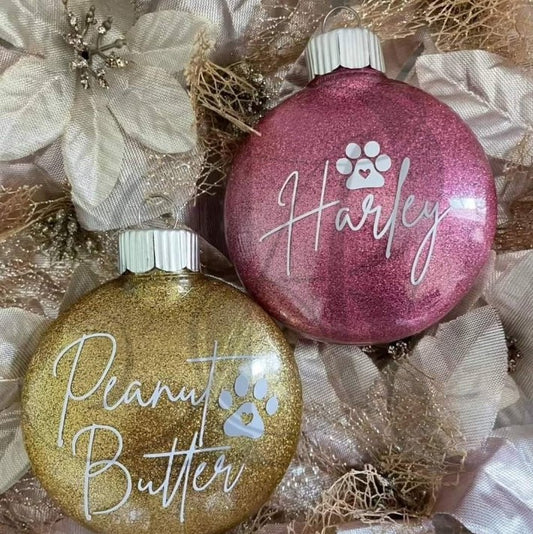 Personalized Christmas Name Ornaments – Custom Holiday Keepsake