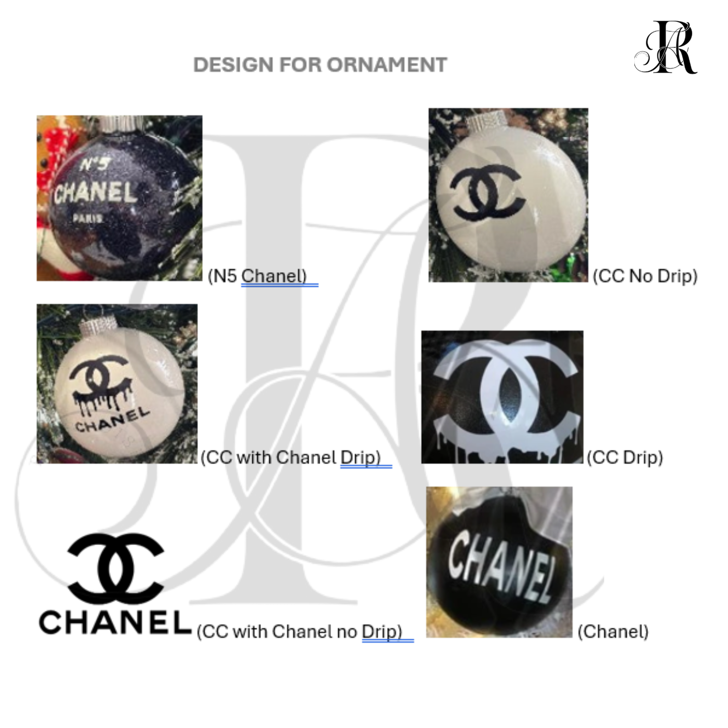 Luxury Custom Christmas Ornaments – Personalized Elegant Holiday Décor