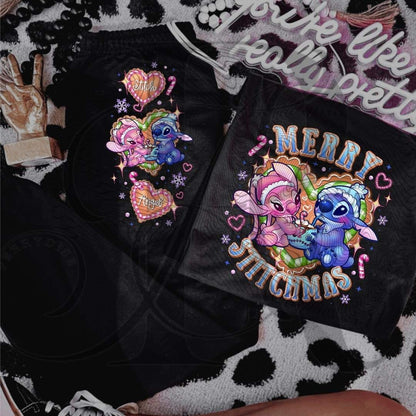 Merry Stitchmas Sweatshirt | Cute Christmas Crewneck