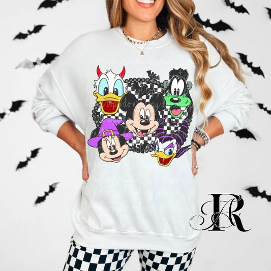 Halloween Mouse & Friends Sweatshirt