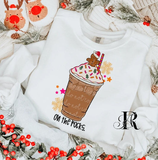 Cozy Christmas "On the Rocks" Sweatshirt 🎄☕