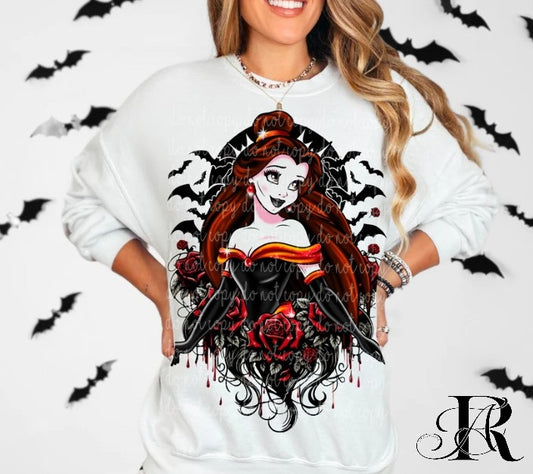 Where Beauty Meets the Shadows - Spooky Vampire Princess