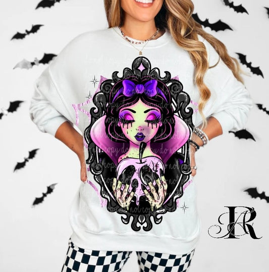 Spooky Poison Apple Princess Sweatshirt