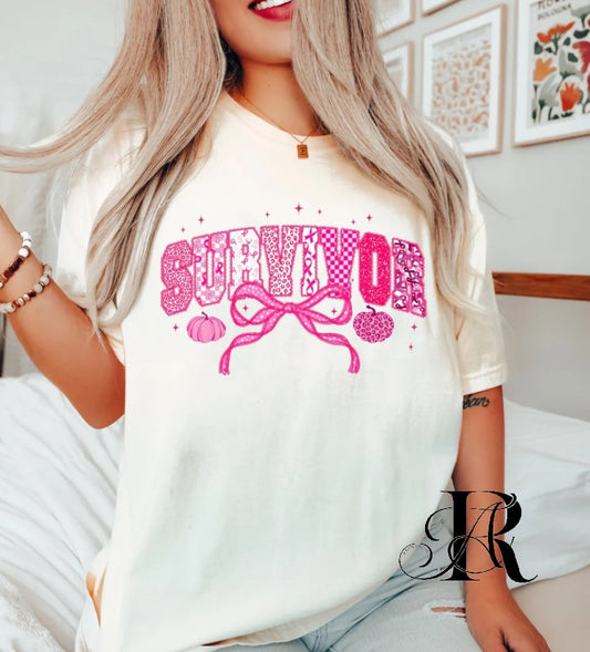 Faith Over Fear Breast Cancer Awareness Tee – Pink Ribbon Shirt